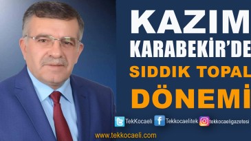 Darıca Kazım Karabekir Muhtarlığına Sıddık Topal Seçildi