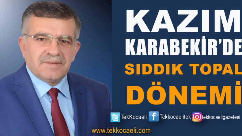 Darıca Kazım Karabekir Muhtarlığına Sıddık Topal Seçildi