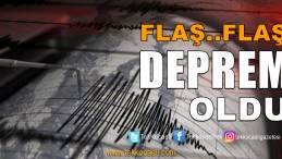 SON DAKİKA! Bir Deprem Daha