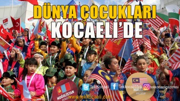 Dünya Çocukları Kocaeli’yi Renklendirdi