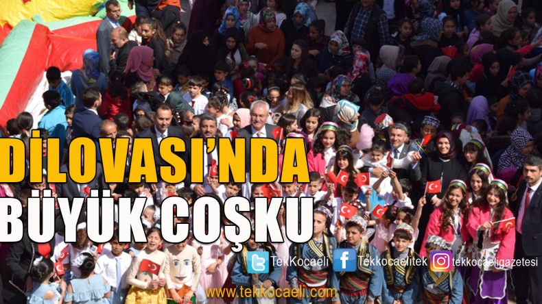 Dilovası’nda Çocuklar Doyasıya Eğlendi