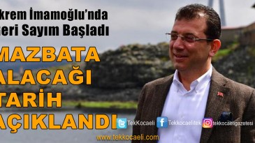 Ekrem İmamoğlu Mazbatayı Ne Zaman Alacak?