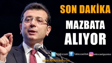 Ekrem İmamoğlu Mazbata Alıyor