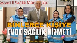 Evde Sağlık Hizmeti Veren Personele Teşekkür