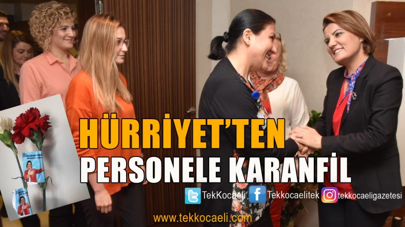 Başkan Hürriyet, Personelle Tanıştı