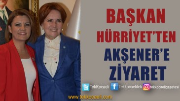 İYİ Parti Genel Merkezinde Akşener’i Ziyaret Etti
