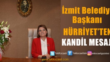 Başkan Hürriyet’in Kandil Mesajı