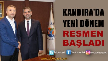 Kandıra’da Adnan Turan Dönemi Başladı