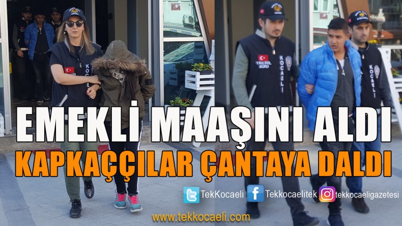 Emekli Maaşını Çektikten Sonra Çantası Çalındı