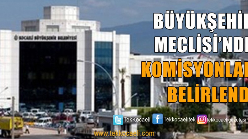 Büyükşehir Meclisi’nde Komisyon Üyeleri Belli Oldu