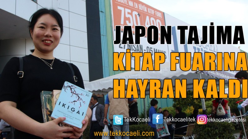 Japon Tajima’nın Kitap Fuarı Sevinci