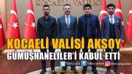 Gümüşhaneliler Vakfı Gençlik Kolları’ndan Vali Aksoy’a Ziyaret
