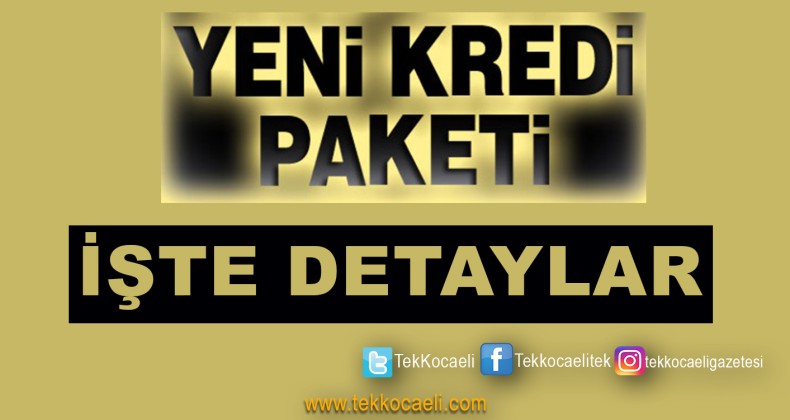 Yeni Kredi Paketi Açıklandı