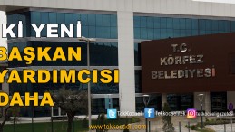 Körfez’e İki Başkan Yardımcısı Daha