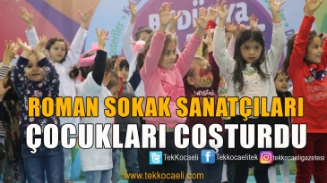 Roman Sokak Sanatçılarından 23 Nisan Neşesi