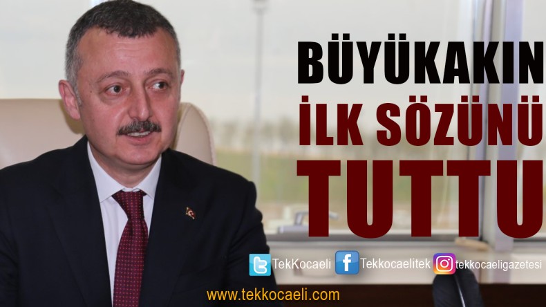 Tahir Büyükakın Sözünü Tuttu