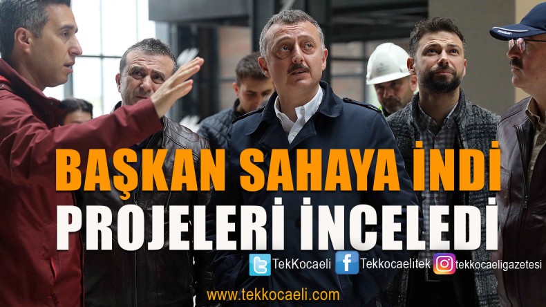 Büyükakın Projeleri İnceledi