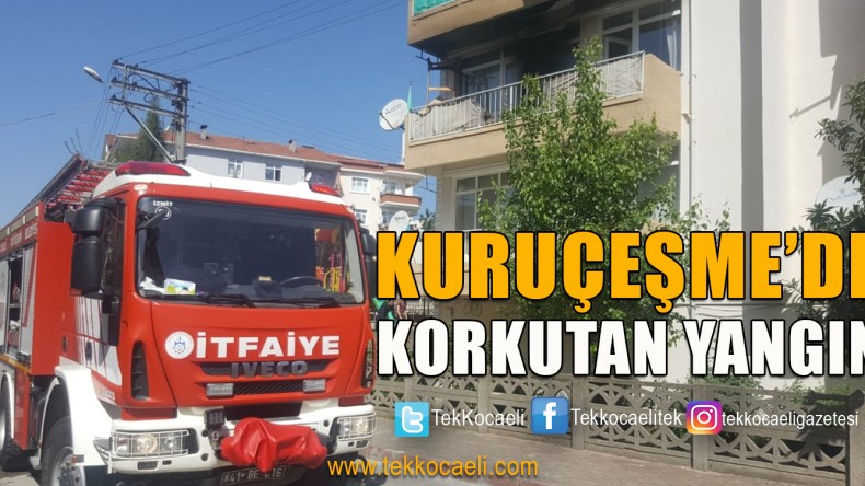 Kuruçeşme Fatih Mahallesinde Yangın