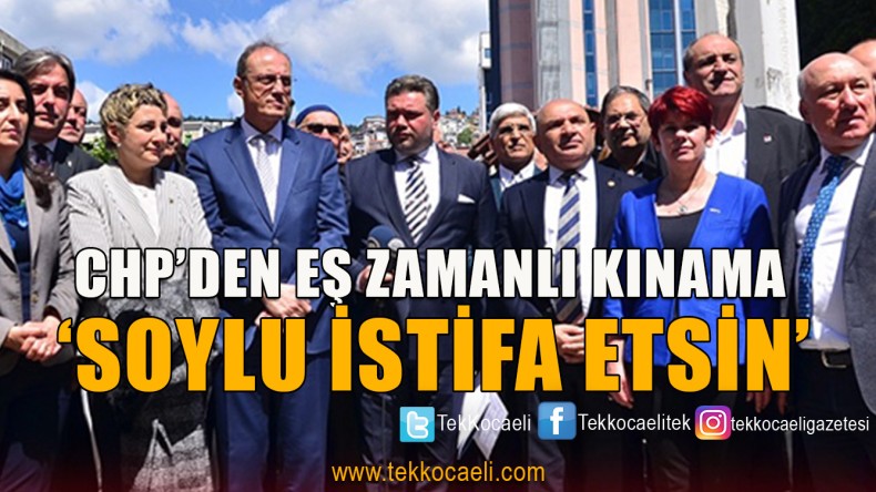 CHP Örgütlerinden Eş Zamanlı Açıklama