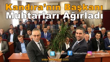 Kandıralı Muhtarlardan Başkan Turan’a Ziyaret