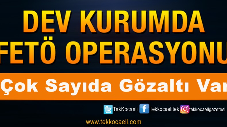 Dev Operasyon; Çok Sayıda Gözaltı Var