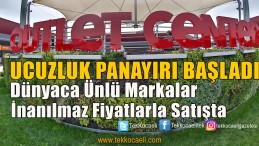Outlet Center İzmit’te Ucuzluk Panayırı Başladı