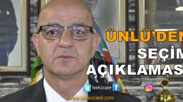 Aydın Ünlü, Zillet İttifakı Kazandı Dedi