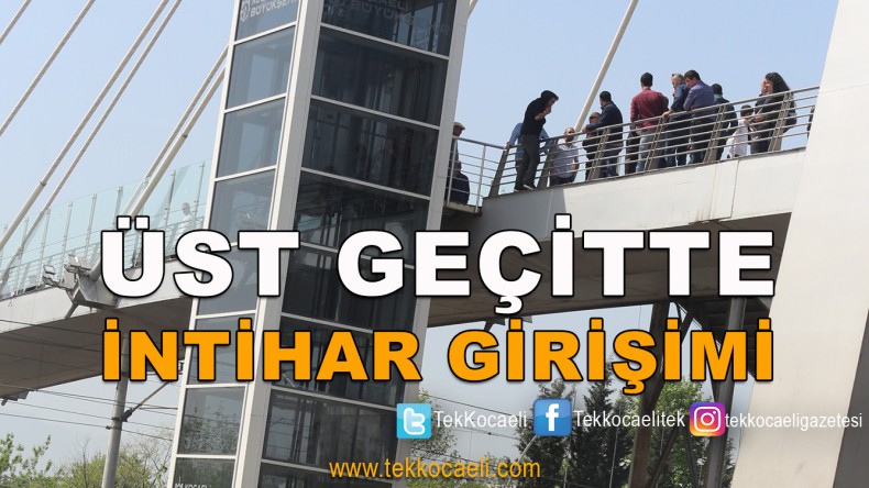 İzmit’te İntihar Girişimi