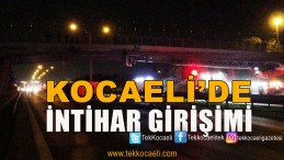 Üst Geçitte İntihar Girişimi