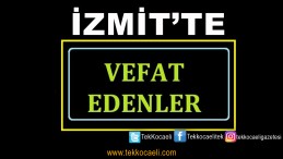 İzmit’te Vefat Edenler