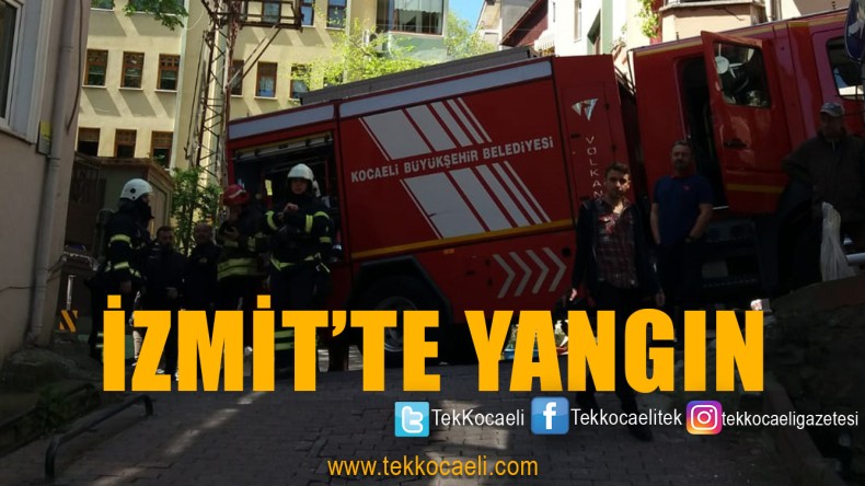 İzmit Ömerağa’da Yangın