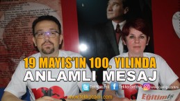 Eğitim İş 1 Nolu Şube’den 19 Mayıs Mesajı