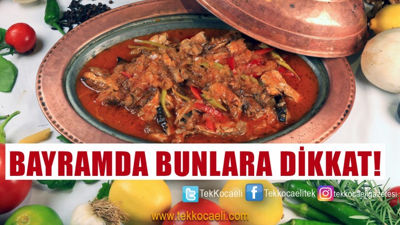Bayram İçin Önemli Uyarılar