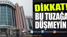 DİKKAT! Dolandırıcılık Uyarısı