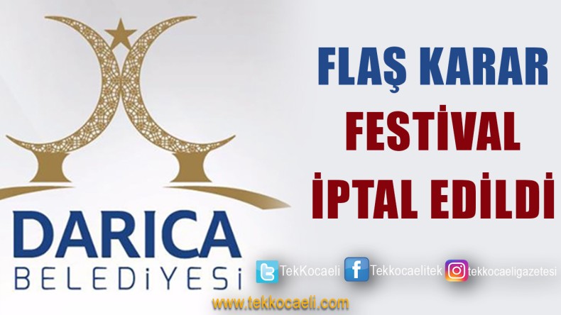 Darıca’da Geleneksel Festival İptal Edildi