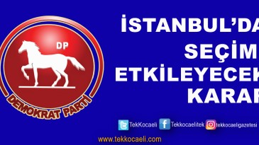 İstanbul’da 22.500 Oy Almıştı, Kararını Verdi