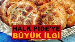 Halk Pide’ye Büyük İlgi