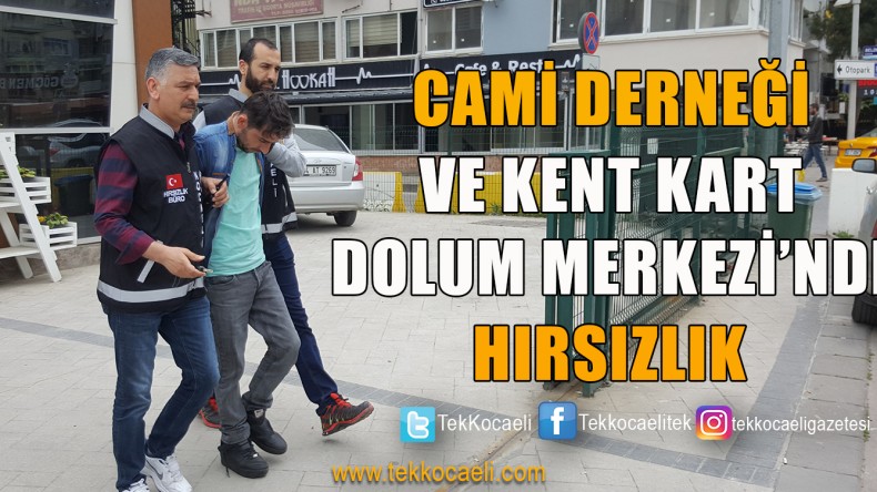 Cami Derneği’ni Soyan Hırsızlar Yakalandı