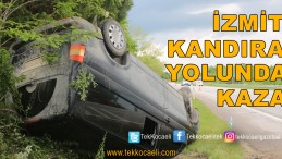 Minibüs Takla Attı