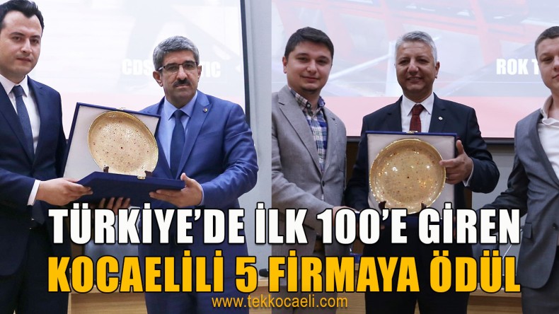 KOTO’da, En Hızlı Büyüyen 5 Firmaya Ödülleri Verildi