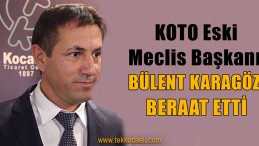 Bülent Karagöz Beraat Etti