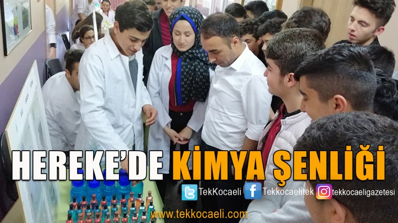 Kimya Şenliği Muhteşem Anlara Sahne Oldu