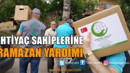 Merhamet Teşkilatı’ndan İhtiyaç Sahibi Ailelere Yardım