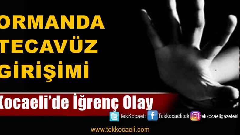 Kadına Ormanda Tecavüz Girişimi