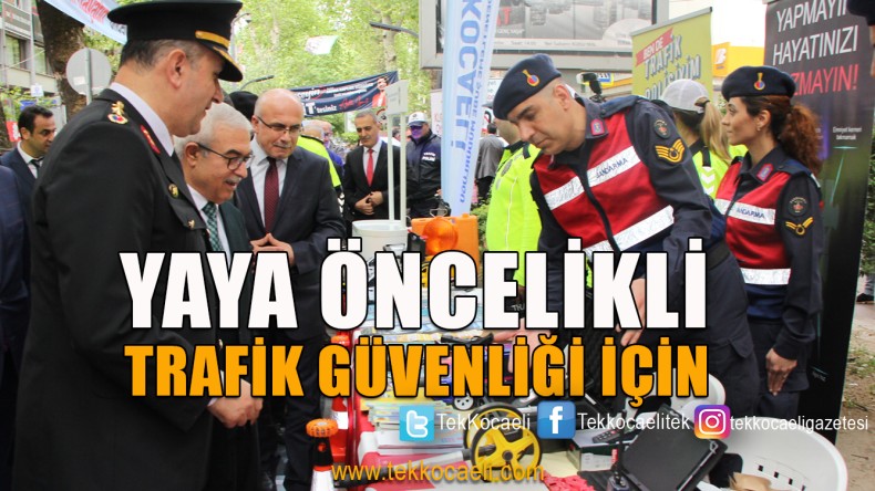 İzmit Yürüyüş Yolunda Trafik Güvenliği Etkinliği