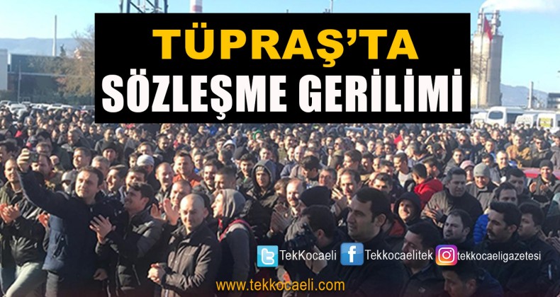 TÜRPAŞ İşçisi Fabrikadan Çıkmıyor