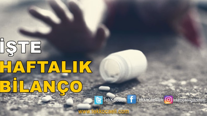 Uyuşturucu Bilançosu Açıklandı