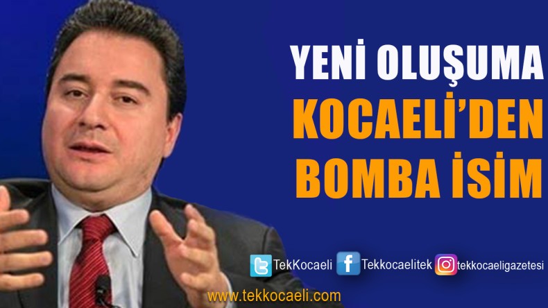 Yeni Siyasi Oluşumda Kocaeli’den Bomba İsim