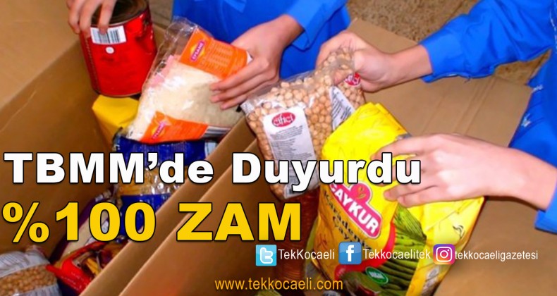 Ramazan Paketine Büyük Zam
