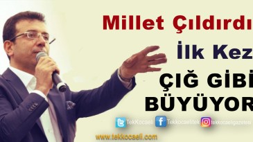 Ekrem İmamoğlu’na Destek Çığ Gibi Büyüyor